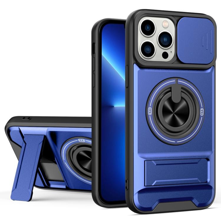 鏡頭滑動窗多功能磁吸防震手機殼，適用於 iPhone 13 Pro Max，適用於 iPhone 13 Pro，適用於 iPhone 12 Pro Max，適用於 iPhone 11 Pro Max，適用於 iPhone 11