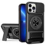 鏡頭滑動窗多功能磁吸防震手機殼，適用於 iPhone 13 Pro Max，適用於 iPhone 13 Pro，適用於 iPhone 12 Pro Max，適用於 iPhone 11 Pro Max，適用於 iPhone 11
