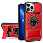 鏡頭滑動窗多功能磁吸防震手機殼，適用於 iPhone 13 Pro Max，適用於 iPhone 13 Pro，適用於 iPhone 12 Pro Max，適用於 iPhone 11 Pro Max，適用於 iPhone 11