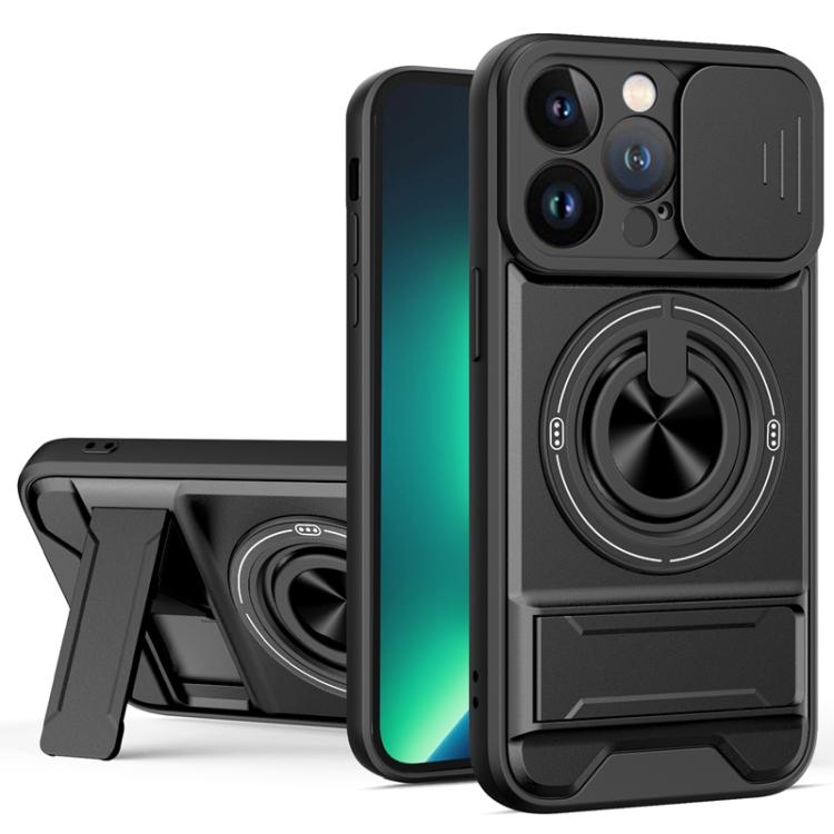 鏡頭滑動窗多功能磁吸防震手機殼，適用於 iPhone 13 Pro Max，適用於 iPhone 13 Pro，適用於 iPhone 12 Pro Max，適用於 iPhone 11 Pro Max，適用於 iPhone 11