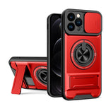 鏡頭滑動窗多功能磁吸防震手機殼，適用於 iPhone 13 Pro Max，適用於 iPhone 13 Pro，適用於 iPhone 12 Pro Max，適用於 iPhone 11 Pro Max，適用於 iPhone 11