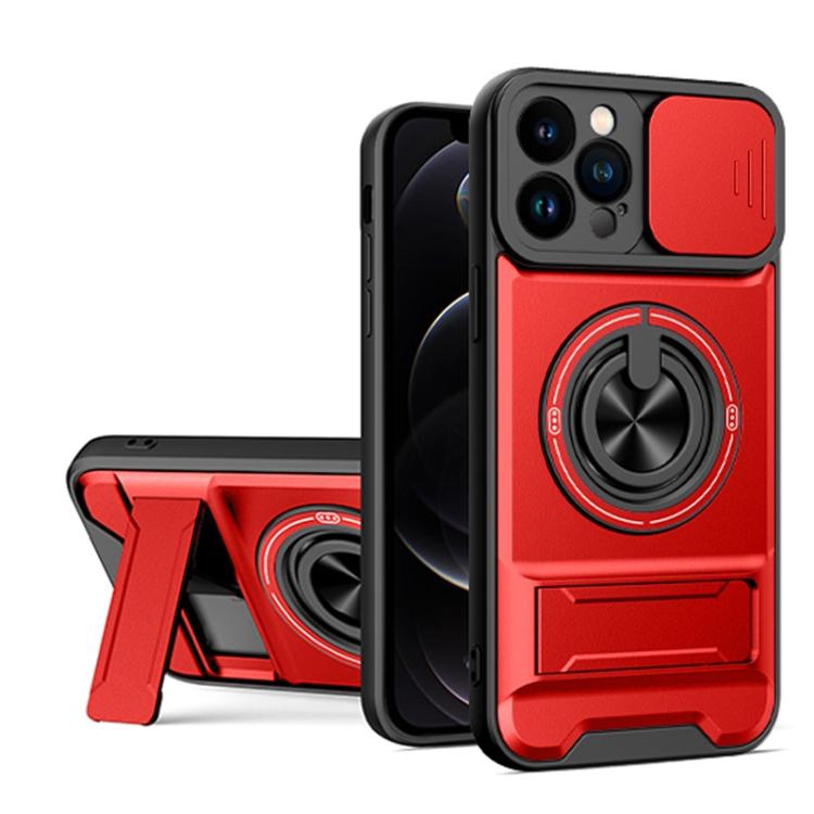 鏡頭滑動窗多功能磁吸防震手機殼，適用於 iPhone 13 Pro Max，適用於 iPhone 13 Pro，適用於 iPhone 12 Pro Max，適用於 iPhone 11 Pro Max，適用於 iPhone 11