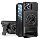 鏡頭滑動窗多功能磁吸防震手機殼，適用於 iPhone 13 Pro Max，適用於 iPhone 13 Pro，適用於 iPhone 12 Pro Max，適用於 iPhone 11 Pro Max，適用於 iPhone 11