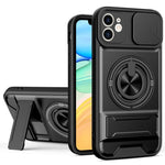 鏡頭滑動窗多功能磁吸防震手機殼，適用於 iPhone 13 Pro Max，適用於 iPhone 13 Pro，適用於 iPhone 12 Pro Max，適用於 iPhone 11 Pro Max，適用於 iPhone 11