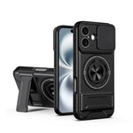 鏡頭滑動窗多功能磁吸防震手機殼，適用於 iPhone 13 Pro Max，適用於 iPhone 13 Pro，適用於 iPhone 12 Pro Max，適用於 iPhone 11 Pro Max，適用於 iPhone 11