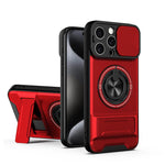 鏡頭滑動窗多功能磁吸防震手機殼，適用於 iPhone 13 Pro Max，適用於 iPhone 13 Pro，適用於 iPhone 12 Pro Max，適用於 iPhone 11 Pro Max，適用於 iPhone 11
