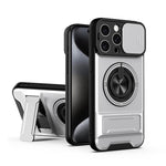鏡頭滑動窗多功能磁吸防震手機殼，適用於 iPhone 13 Pro Max，適用於 iPhone 13 Pro，適用於 iPhone 12 Pro Max，適用於 iPhone 11 Pro Max，適用於 iPhone 11