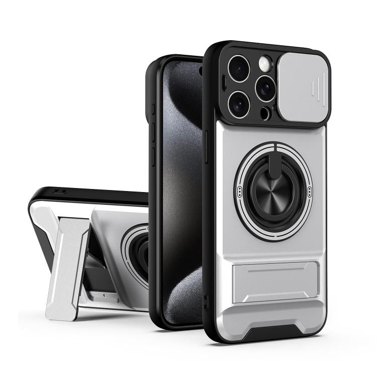 鏡頭滑動窗多功能磁吸防震手機殼，適用於 iPhone 13 Pro Max，適用於 iPhone 13 Pro，適用於 iPhone 12 Pro Max，適用於 iPhone 11 Pro Max，適用於 iPhone 11