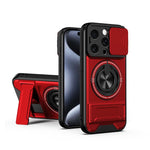 鏡頭滑動窗多功能磁吸防震手機殼，適用於 iPhone 13 Pro Max，適用於 iPhone 13 Pro，適用於 iPhone 12 Pro Max，適用於 iPhone 11 Pro Max，適用於 iPhone 11