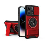鏡頭滑動窗多功能磁吸防震手機殼，適用於 iPhone 13 Pro Max，適用於 iPhone 13 Pro，適用於 iPhone 12 Pro Max，適用於 iPhone 11 Pro Max，適用於 iPhone 11