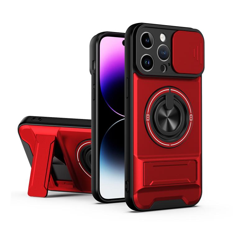 鏡頭滑動窗多功能磁吸防震手機殼，適用於 iPhone 13 Pro Max，適用於 iPhone 13 Pro，適用於 iPhone 12 Pro Max，適用於 iPhone 11 Pro Max，適用於 iPhone 11