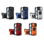 鏡頭滑動窗多功能磁吸防震手機殼，適用於 iPhone 13 Pro Max，適用於 iPhone 13 Pro，適用於 iPhone 12 Pro Max，適用於 iPhone 11 Pro Max，適用於 iPhone 11
