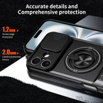 鏡頭滑動窗多功能磁吸防震手機殼，適用於 iPhone 13 Pro Max，適用於 iPhone 13 Pro，適用於 iPhone 12 Pro Max，適用於 iPhone 11 Pro Max，適用於 iPhone 11