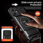 鏡頭滑動窗多功能磁吸防震手機殼，適用於 iPhone 13 Pro Max，適用於 iPhone 13 Pro，適用於 iPhone 12 Pro Max，適用於 iPhone 11 Pro Max，適用於 iPhone 11