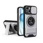 鏡頭滑動窗多功能磁吸防震手機殼，適用於 iPhone 13 Pro Max，適用於 iPhone 13 Pro，適用於 iPhone 12 Pro Max，適用於 iPhone 11 Pro Max，適用於 iPhone 11