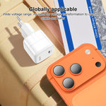 Yesido YC103 PD 35W Type-C 迷你冰塊快充充電器，歐規插頭