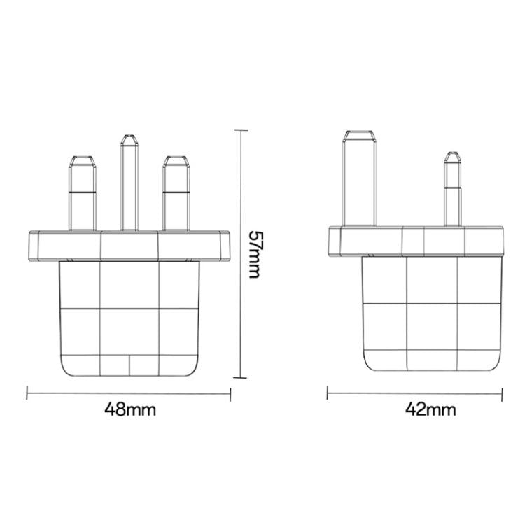 Yesido YC149 PD 35W Type-C 迷你冰塊快充充電器，英規插頭