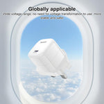 Yesido YC149 PD 35W Type-C 迷你冰塊快充充電器，英規插頭
