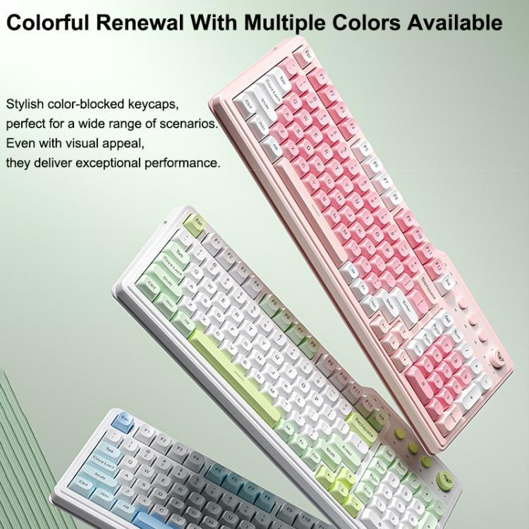 AULA F3099 99 鍵 RGB 燈光三模遊戲鍵盤