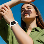 反扣磁吸一體成型 TPU 矽膠錶帶，適用 Apple Watch 45mm / 44mm，適用 Apple Watch 41mm / 40mm