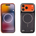 親膚 PC + 科技布磁吸手機殼，適用於 iPhone 17 Pro Max，適用於 iPhone 17 Pro