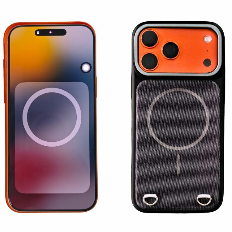 親膚 PC + 科技布磁吸手機殼，適用於 iPhone 17 Pro Max，適用於 iPhone 17 Pro