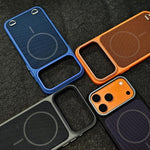 親膚 PC + 科技布磁吸手機殼，適用於 iPhone 17 Pro Max，適用於 iPhone 17 Pro