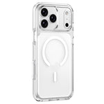 冰甲磁吸 PC 混合 TPU 手機殼，適用於 iPhone 17 Pro Max，適用於 iPhone 17 Pro，適用於 iPhone Air