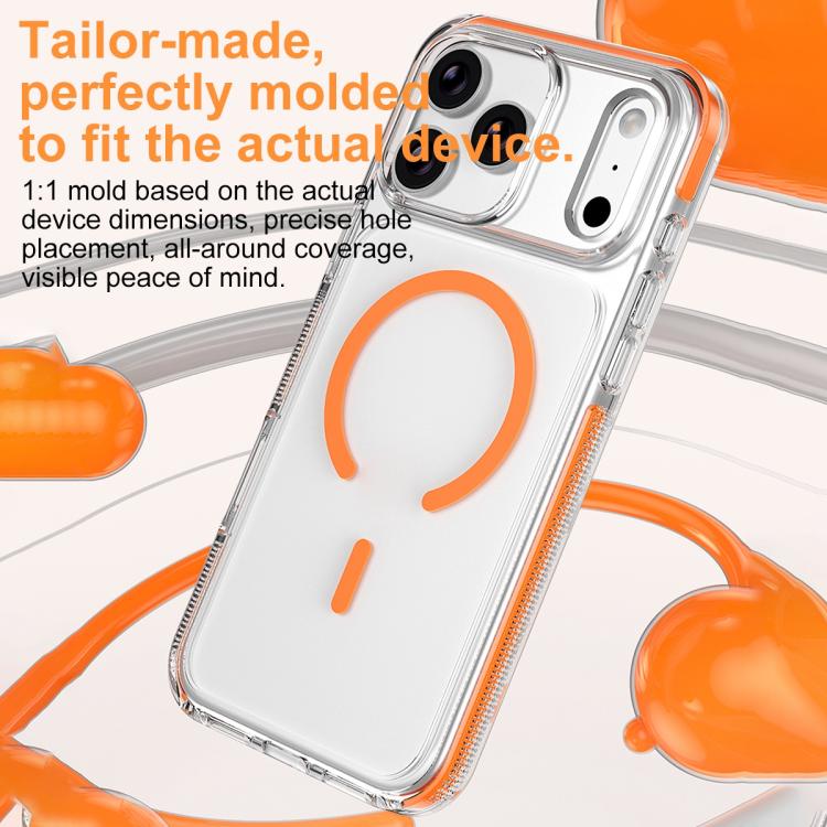 冰甲磁吸 PC 混合 TPU 手機殼，適用於 iPhone 17 Pro Max，適用於 iPhone 17 Pro，適用於 iPhone Air