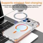冰甲磁吸 PC 混合 TPU 手機殼，適用於 iPhone 17 Pro Max，適用於 iPhone 17 Pro，適用於 iPhone Air