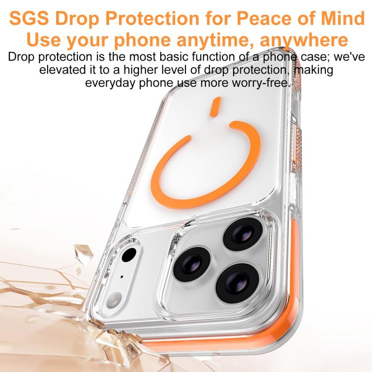 冰甲磁吸 PC 混合 TPU 手機殼，適用於 iPhone 17 Pro Max，適用於 iPhone 17 Pro，適用於 iPhone Air