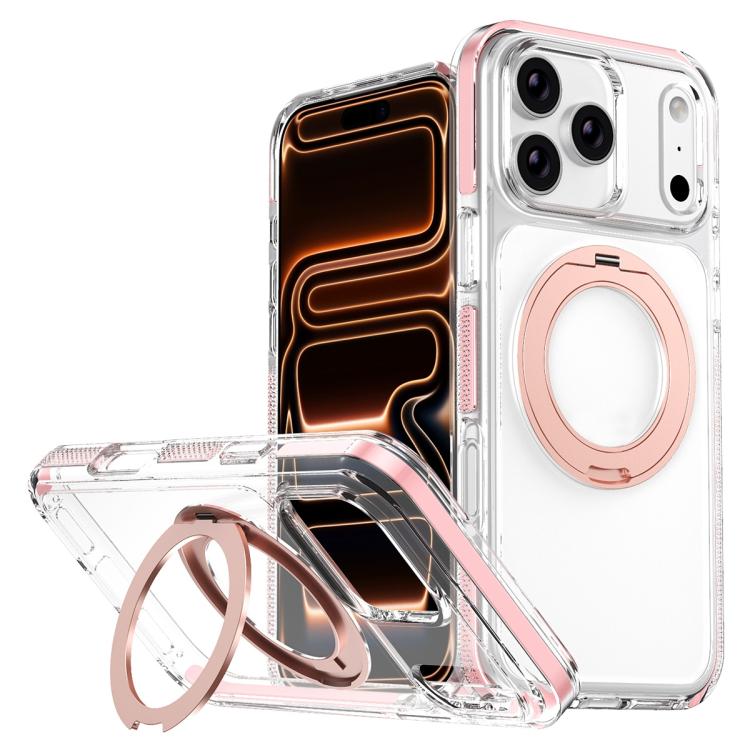冰甲磁吸旋轉支架 PC 混合 TPU 手機殼，適用於 iPhone 17 Pro Max，適用於 iPhone 17 Pro，適用於 iPhone Air