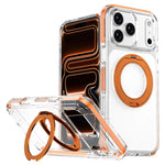 冰甲磁吸旋轉支架 PC 混合 TPU 手機殼，適用於 iPhone 17 Pro Max，適用於 iPhone 17 Pro，適用於 iPhone Air
