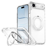 冰甲磁吸旋轉支架 PC 混合 TPU 手機殼，適用於 iPhone 17 Pro Max，適用於 iPhone 17 Pro，適用於 iPhone Air