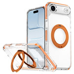 冰甲磁吸旋轉支架 PC 混合 TPU 手機殼，適用於 iPhone 17 Pro Max，適用於 iPhone 17 Pro，適用於 iPhone Air