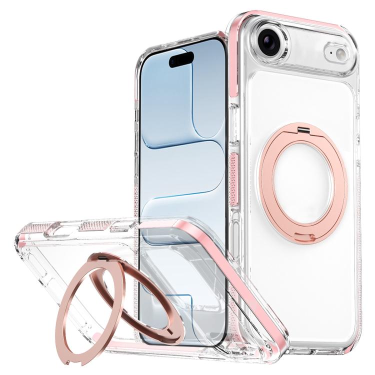 冰甲磁吸旋轉支架 PC 混合 TPU 手機殼，適用於 iPhone 17 Pro Max，適用於 iPhone 17 Pro，適用於 iPhone Air