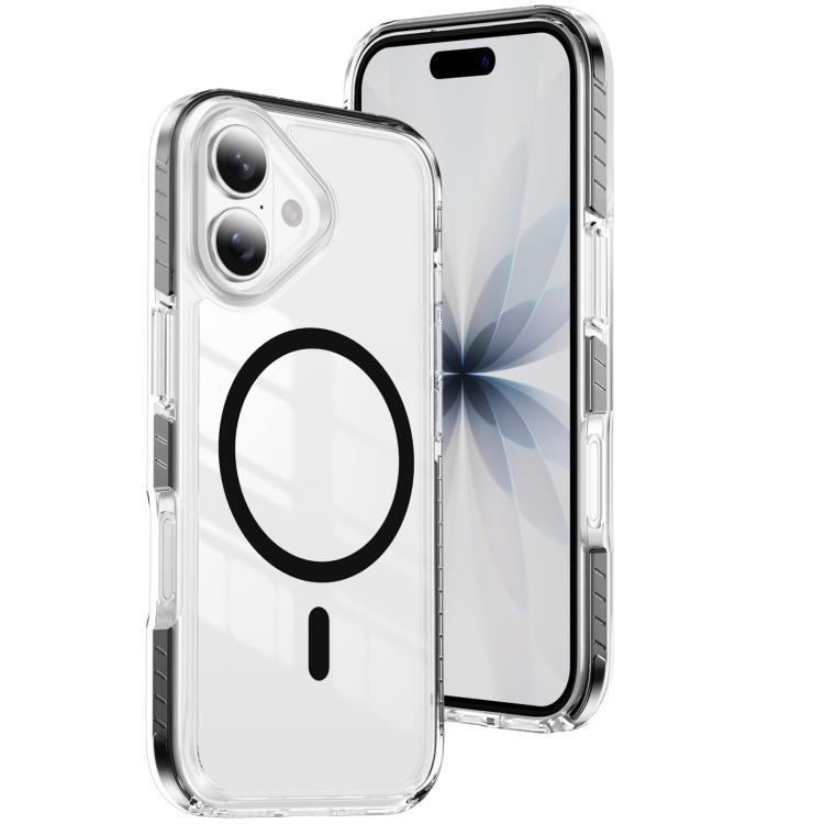 水晶盾透明磁吸壓克力混合 TPU 手機殼，適用於 iPhone 17 Pro Max，適用於 iPhone 17 Pro，適用於 iPhone 17，適用於 iPhone Air，適用於 iPhone 16 Pro Max，適用於 iPhone 16 Pro