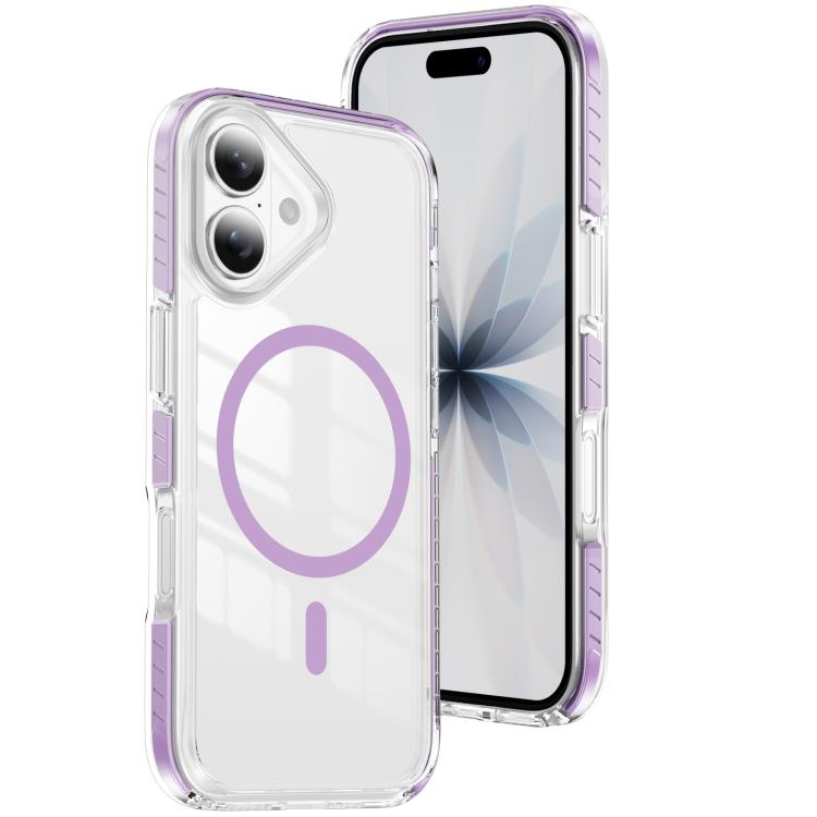 水晶盾透明磁吸壓克力混合 TPU 手機殼，適用於 iPhone 17 Pro Max，適用於 iPhone 17 Pro，適用於 iPhone 17，適用於 iPhone Air，適用於 iPhone 16 Pro Max，適用於 iPhone 16 Pro