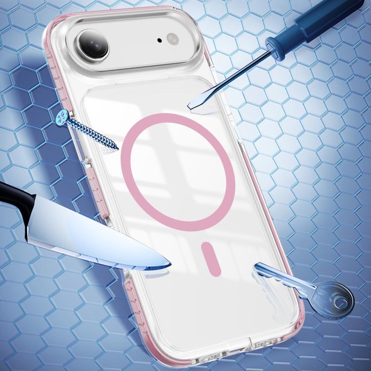 水晶盾透明磁吸壓克力混合 TPU 手機殼，適用於 iPhone 16 Plus，適用於 iPhone 16，適用於 iPhone 15 Pro Max，適用於 iPhone 15 Pro，適用於 iPhone 15 Plus，適用於 iPhone 15