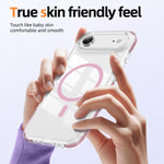 水晶盾透明磁吸壓克力混合 TPU 手機殼，適用於 iPhone 16 Plus，適用於 iPhone 16，適用於 iPhone 15 Pro Max，適用於 iPhone 15 Pro，適用於 iPhone 15 Plus，適用於 iPhone 15