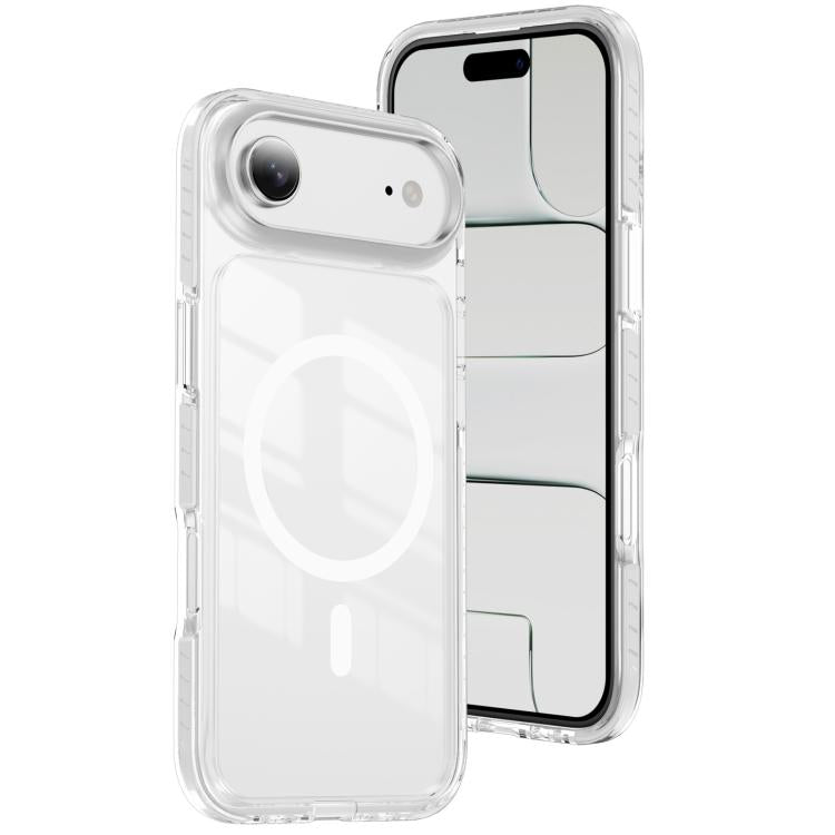 水晶盾透明磁吸壓克力混合 TPU 手機殼，適用於 iPhone 16 Plus，適用於 iPhone 16，適用於 iPhone 15 Pro Max，適用於 iPhone 15 Pro，適用於 iPhone 15 Plus，適用於 iPhone 15