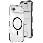 水晶盾透明磁吸壓克力混合 TPU 手機殼，適用於 iPhone 16 Plus，適用於 iPhone 16，適用於 iPhone 15 Pro Max，適用於 iPhone 15 Pro，適用於 iPhone 15 Plus，適用於 iPhone 15