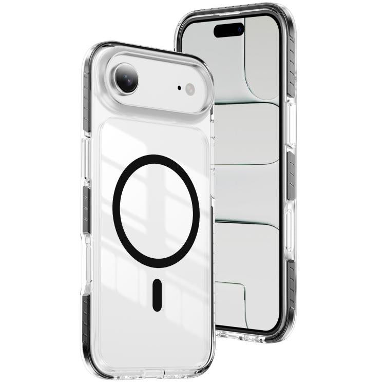 水晶盾透明磁吸壓克力混合 TPU 手機殼，適用於 iPhone 16 Plus，適用於 iPhone 16，適用於 iPhone 15 Pro Max，適用於 iPhone 15 Pro，適用於 iPhone 15 Plus，適用於 iPhone 15