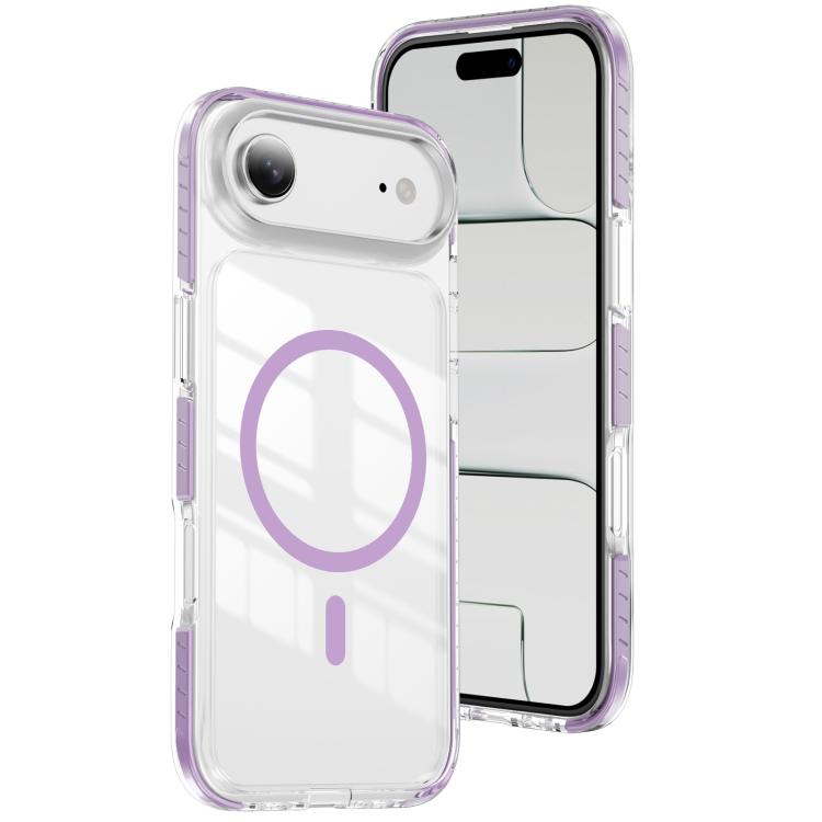 水晶盾透明磁吸壓克力混合 TPU 手機殼，適用於 iPhone 16 Plus，適用於 iPhone 16，適用於 iPhone 15 Pro Max，適用於 iPhone 15 Pro，適用於 iPhone 15 Plus，適用於 iPhone 15