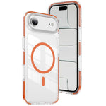 水晶盾透明磁吸壓克力混合 TPU 手機殼，適用於 iPhone 16 Plus，適用於 iPhone 16，適用於 iPhone 15 Pro Max，適用於 iPhone 15 Pro，適用於 iPhone 15 Plus，適用於 iPhone 15