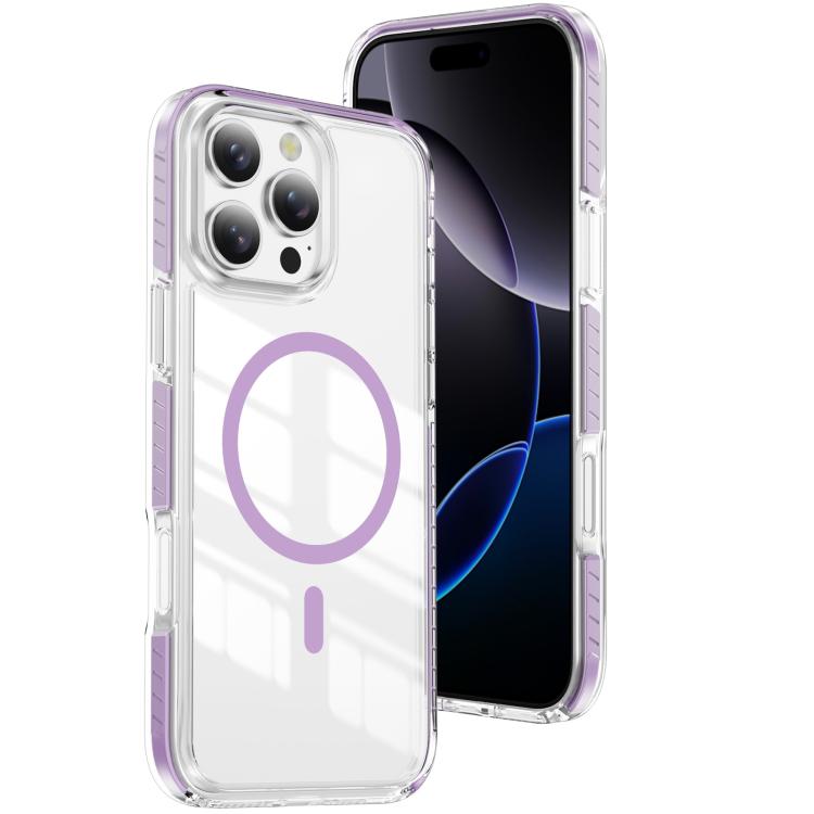 水晶盾透明磁吸壓克力混合 TPU 手機殼，適用於 iPhone 17 Pro Max，適用於 iPhone 17 Pro，適用於 iPhone 17，適用於 iPhone Air，適用於 iPhone 16 Pro Max，適用於 iPhone 16 Pro