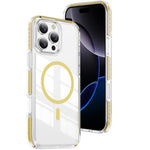 水晶盾透明磁吸壓克力混合 TPU 手機殼，適用於 iPhone 17 Pro Max，適用於 iPhone 17 Pro，適用於 iPhone 17，適用於 iPhone Air，適用於 iPhone 16 Pro Max，適用於 iPhone 16 Pro