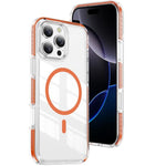 水晶盾透明磁吸壓克力混合 TPU 手機殼，適用於 iPhone 17 Pro Max，適用於 iPhone 17 Pro，適用於 iPhone 17，適用於 iPhone Air，適用於 iPhone 16 Pro Max，適用於 iPhone 16 Pro