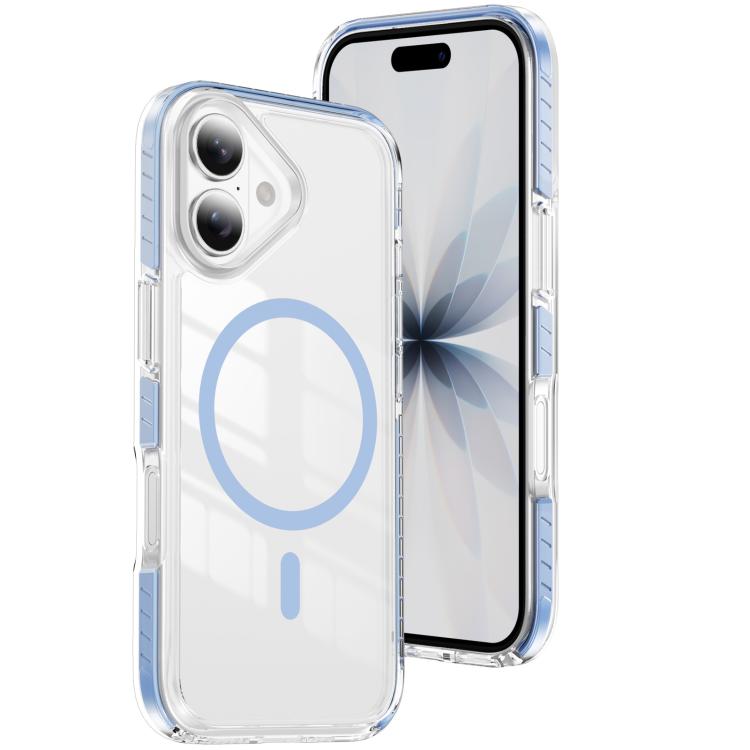 水晶盾透明磁吸壓克力混合 TPU 手機殼，適用於 iPhone 16 Plus，適用於 iPhone 16，適用於 iPhone 15 Pro Max，適用於 iPhone 15 Pro，適用於 iPhone 15 Plus，適用於 iPhone 15