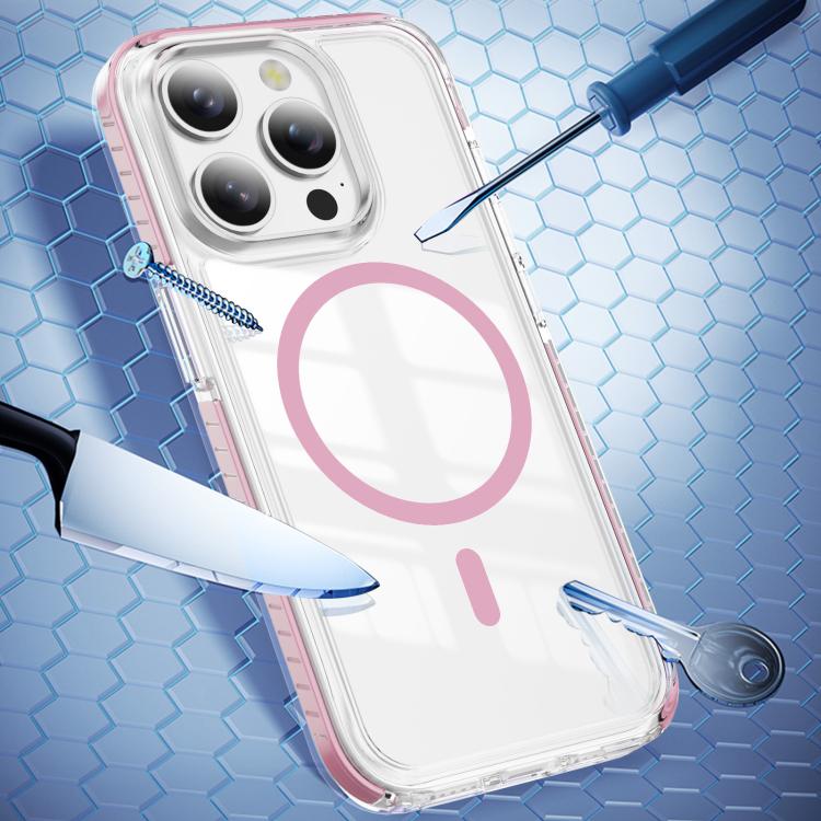 水晶盾透明磁吸壓克力混合 TPU 手機殼，適用於 iPhone 14 Plus，適用於 iPhone 14 / 13，適用於 iPhone 14 Pro，適用於 iPhone 14 Pro Max，適用於 iPhone 13 Pro Max，適用於 iPhone 13 Pro
